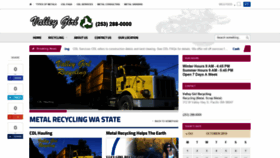 What Valleygirlrecycling.com website looked like in 2018 (5 years ago)
