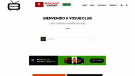 What Vosub.club website looked like in 2018 (5 years ago)