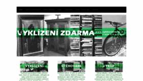 What Vyklizenizdarma.cz website looked like in 2018 (5 years ago)