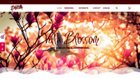 What Villablossom.com website looked like in 2018 (5 years ago)