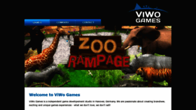 What Viwo-games.com website looked like in 2018 (5 years ago)