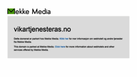 What Vikartjenesteras.no website looked like in 2018 (5 years ago)