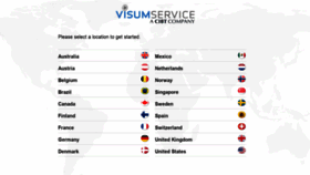 What Visumservice.com website looked like in 2018 (5 years ago)