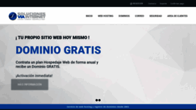 What Viainternet.com.mx website looked like in 2018 (7 years ago)