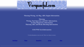 What Veryuseful.com website looked like in 2018 (5 years ago)