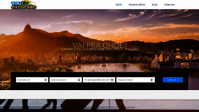 What Voudeexcursao.com.br website looked like in 2018 (5 years ago)