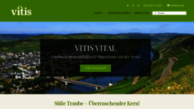 What Vitis-vital.de website looked like in 2018 (5 years ago)