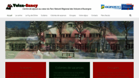 What Volca-sancy.com website looked like in 2018 (5 years ago)