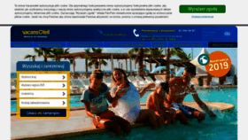 What Vacansoleil.pl website looked like in 2018 (5 years ago)