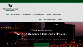 What Venture-resource.com website looked like in 2018 (5 years ago)