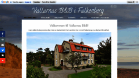 What Vallarnasbob.se website looked like in 2018 (5 years ago)