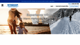 What Vacationrentalsbywyndham.com website looked like in 2018 (5 years ago)