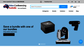 What Videoconferencingaustralia.com.au website looked like in 2018 (5 years ago)