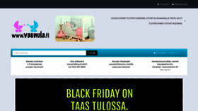 What Vaunula.fi website looked like in 2018 (5 years ago)