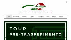 What Vadovia.it website looked like in 2018 (5 years ago)