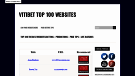 What Vitibet.top website looked like in 2018 (5 years ago)