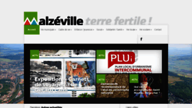 What Villedemalzeville.fr website looked like in 2018 (5 years ago)