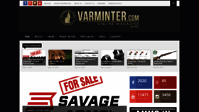 What Varminter.com website looked like in 2018 (5 years ago)