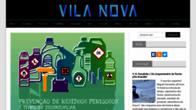 What Vilanovaonline.pt website looked like in 2018 (5 years ago)