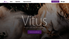 What Vitus-adoptie.be website looked like in 2018 (5 years ago)