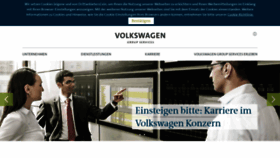 What Volkswagen-groupservices.com website looked like in 2018 (5 years ago)