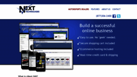 What Vnexttech.com website looked like in 2018 (5 years ago)