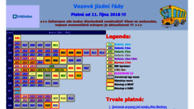 What Vozaky.fotoradar.cz website looked like in 2018 (5 years ago)