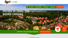 What Vakantieparkresortarcen.nl website looked like in 2018 (5 years ago)