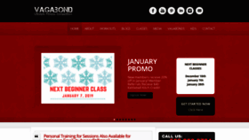 What Vagabondcrossfit.com website looked like in 2018 (6 years ago)