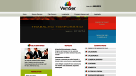 What Vemser-rh.com.br website looked like in 2018 (5 years ago)