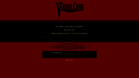 What Vamp.com website looked like in 2018 (5 years ago)