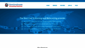 What Viewliveevents.net website looked like in 2018 (5 years ago)