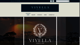 What Viyella.co.za website looked like in 2018 (5 years ago)