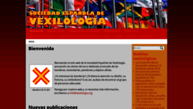 What Vexilologia.org website looked like in 2018 (5 years ago)