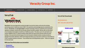 What Veracitygroupinc.com website looked like in 2018 (5 years ago)