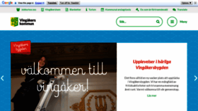 What Vingaker.se website looked like in 2018 (5 years ago)