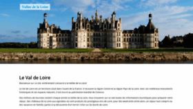 What Vallee-loire-authion.fr website looked like in 2018 (5 years ago)