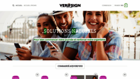 What Verifsign.com website looked like in 2018 (5 years ago)