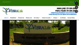 What Vibralife.net website looked like in 2018 (5 years ago)