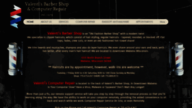 What Valentis.net website looked like in 2018 (6 years ago)