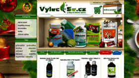 What Vylecse.cz website looked like in 2018 (5 years ago)