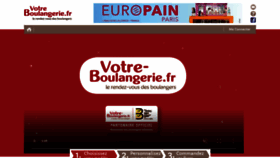 What Votre-boulangerie.fr website looked like in 2018 (5 years ago)