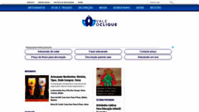 What Valeoclique.com.br website looked like in 2018 (5 years ago)