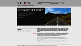 What Vision.com website looked like in 2018 (5 years ago)