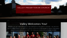 What Valleypresbychurch.org website looked like in 2018 (5 years ago)