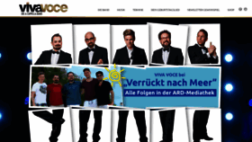 What Viva-voce.de website looked like in 2018 (5 years ago)