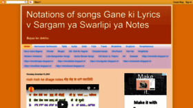 What Vinodnotations.blogspot.in website looked like in 2018 (5 years ago)