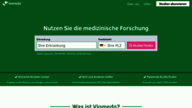 What Viomedo.de website looked like in 2018 (5 years ago)