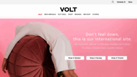 What Volt.no website looked like in 2018 (5 years ago)