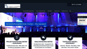 What Veranstaltungstechnik-mieten24.de website looked like in 2018 (5 years ago)